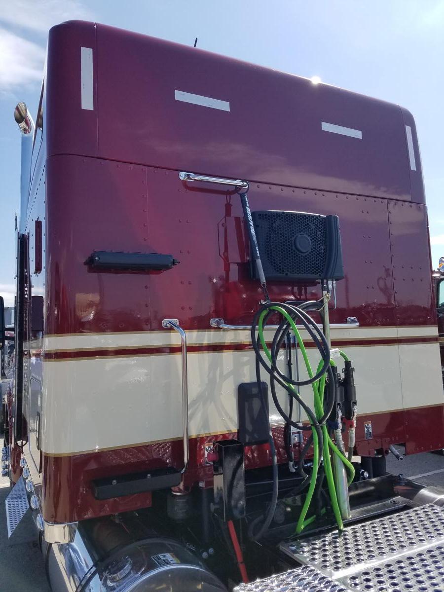 trailer, trailer rack, semi truck