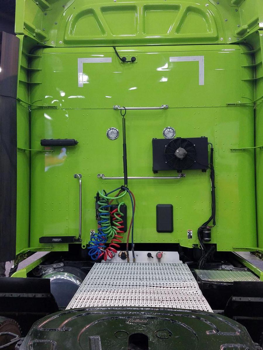 trailer, trailer rack, semi truck