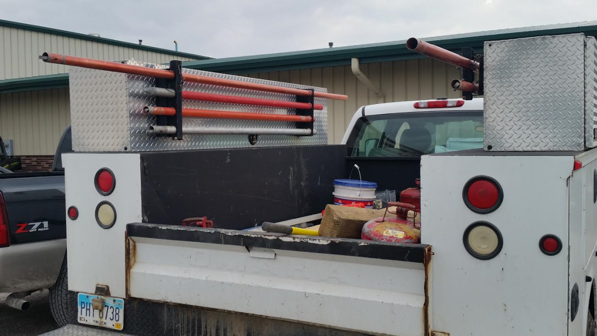 shovel rack, rake rack, tool rack, tool holder, broom rack, landscaping tool holder, trailer tool rack
