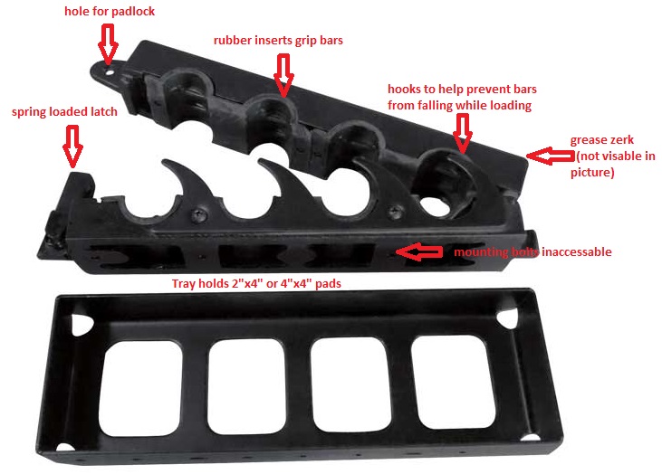 j-lock tool rack, j-lock lock holder, j-lock holder, j-lock load lock